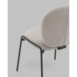 Стул Моллек букле светло-серый