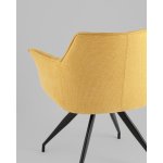 Стул обеденный Feston вращающийся желтый