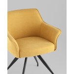 Стул обеденный Feston вращающийся желтый