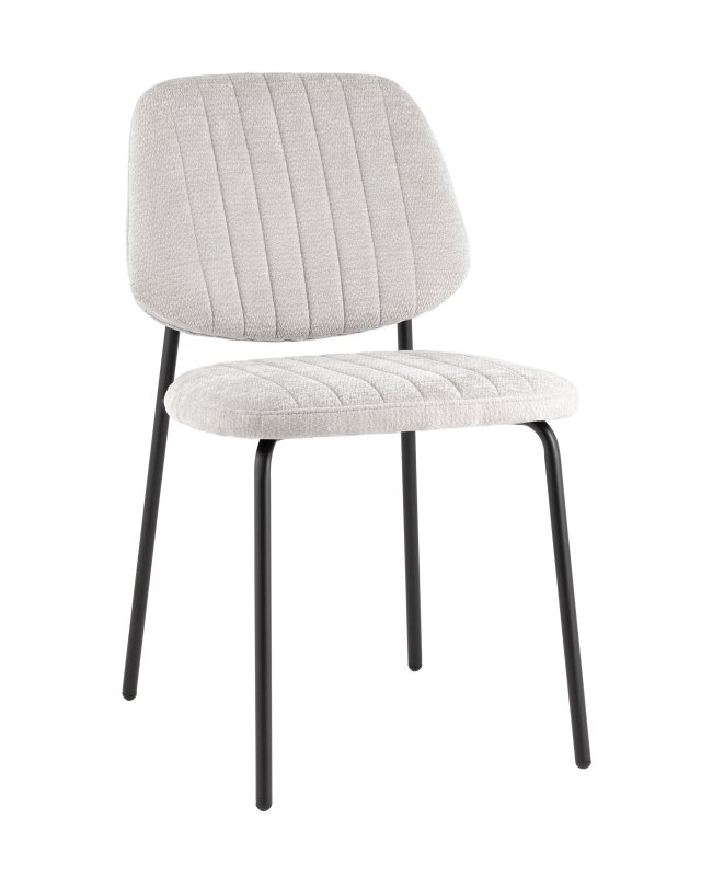 Стул обеденный Patrys светло-серый шенилл