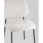 Стул обеденный Patrys светло-серый шенилл