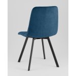 Стул Одди Original Square велюр синий