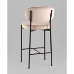 Стул полубарный Бриф VD велюр бежевый 2 шт.