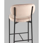 Стул полубарный Бриф VD велюр бежевый 2 шт.