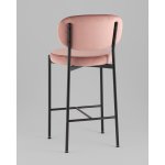 Стул полубарный Бриф VD велюр пыльно-розовый 2 шт.