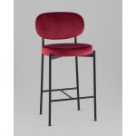 Стул полубарный Бриф VD велюр винный 2 шт.