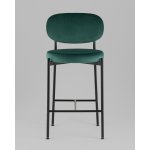 Стул полубарный Бриф VD велюр зеленый 2 шт.