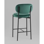 Стул полубарный Бриф VD велюр зеленый 2 шт.