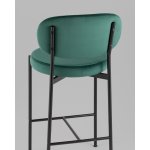 Стул полубарный Бриф VD велюр зеленый 2 шт.