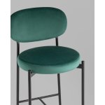 Стул полубарный Бриф VD велюр зеленый 2 шт.