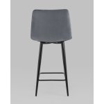 Стул полубарный Джанго велюр тёмно-серый 2 шт.