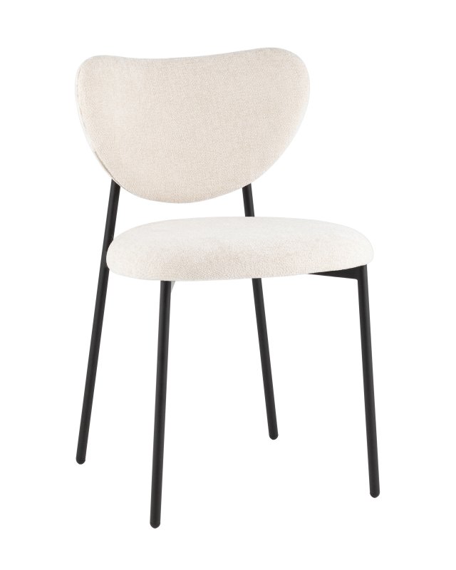 Стул Rina шенилл кремовый Стул Rina шенилл кремовый