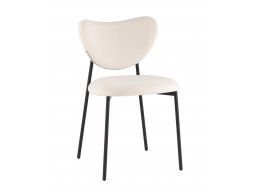 Стул Rina велюр молочный Стул Rina велюр молочный