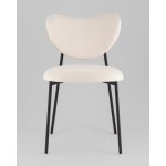 Стул Rina велюр молочный