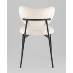 Стул Rina велюр молочный