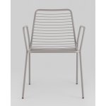 Стул с подлокотниками Дели металл серый Стул с подлокотниками Дели металл серый