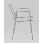 Стул с подлокотниками Дели металл серый Стул с подлокотниками Дели металл серый