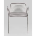 Стул с подлокотниками Дели металл серый Стул с подлокотниками Дели металл серый