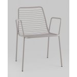 Стул с подлокотниками Дели металл серый Стул с подлокотниками Дели металл серый