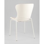 Стул Shaya с подушкой пластик молочный