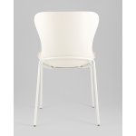 Стул Shaya с подушкой пластик молочный