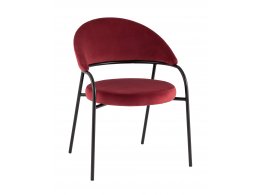 Стул Тилль велюр красный