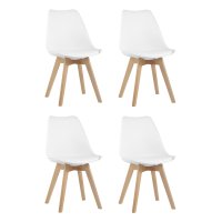 Стул FRANKFURT белый 4 шт.