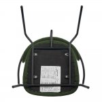 Стул Ant букле зелёный