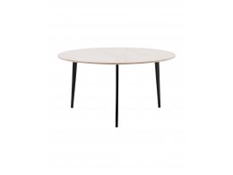 Журнальный столик Aliara светлая керамика