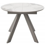 Стол БОНЖУР 100 PANDORA LIGHT, керамика / ЛАТТЕ каркас М-City