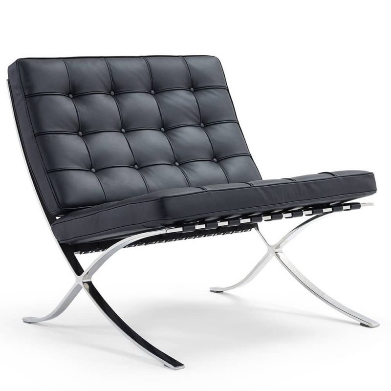 Кресло BARCELONA CHAIR чёрный Кресло BARCELONA CHAIR чёрный