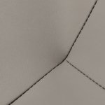 Кресло HUG светло-серый, экокожа, шенилл