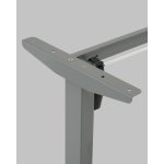 Подстолье для стола с электроприводом и регулировкой высоты, 1 мотор, память 3 уровня высоты, серый