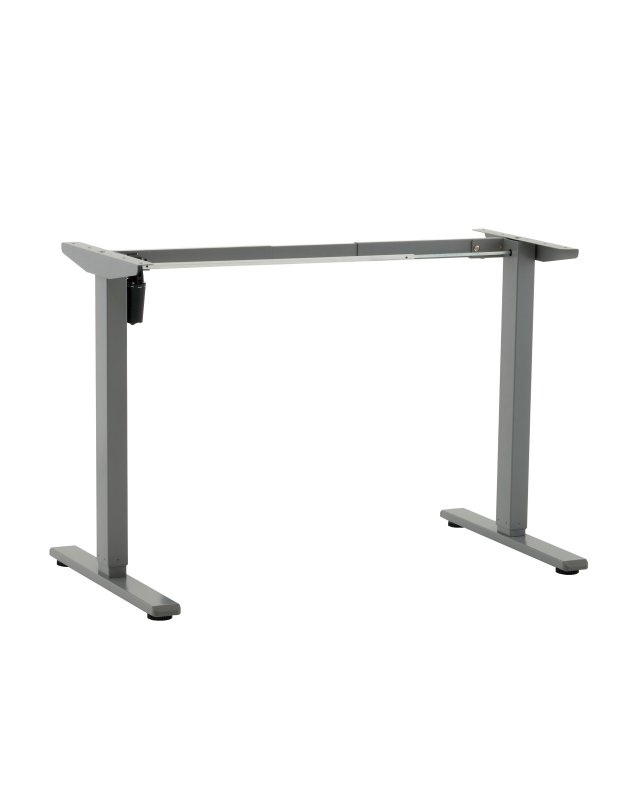 Подстолье для стола с электроприводом и регулировкой высоты, 1 мотор, память 3 уровня высоты, серый