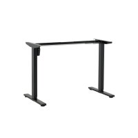 Подстолье для стола с электроприводом и регулировкой высоты, 1 мотор, память 3 уровня высоты, черный