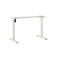 Подстолье для стола с электроприводом и регулировкой высоты, 1 мотор, память 3 уровня высоты, белый
