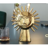Статуэтка Солнце IST-084, 25х31 см, золотой глянцевый