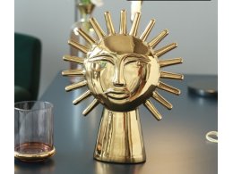Статуэтка Солнце IST-084, 25х31 см, золотой глянцевый