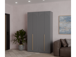 Шкаф Фиеста 1332х2200х500 (Графит/Графит Софт)