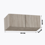 Антресоль  Бостон 800*400*500 (Сонома)