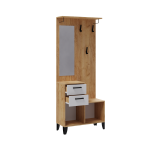 Прихожая Витра ЦС дуб крафт золотой/белый