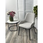 Стул BRIO UF995-02, букле / черный каркас  / Товарный знак DISAUR