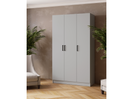 Шкаф комбинированный Ларс (1,2) без зеркала камень серый