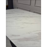 Стол обеденный Римини MC3020-180WT, 180х90х76 см, белая керамика