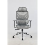 Кресло офисное TopChairs Structo серая сетка