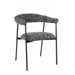 Стул обеденный Toko черно-белый 2 шт.