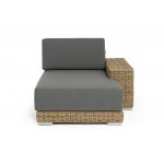 "Капри" кушетка из искусственного ротанга, цвет соломенный "Капри" кушетка из искусственного ротанга, цвет соломенный