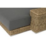 "Капри" кушетка из искусственного ротанга, цвет соломенный "Капри" кушетка из искусственного ротанга, цвет соломенный