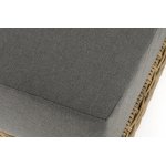 "Капри" кушетка из искусственного ротанга, цвет соломенный "Капри" кушетка из искусственного ротанга, цвет соломенный