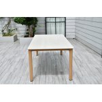 "Кейптаун" стол обеденный из алюминия, столешница из искусственного камня "Кейптаун" стол обеденный из алюминия, столешница из искусственного камня